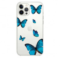 Silicone transparent case Oriental Case (Butterfly effect) for iPhone XR