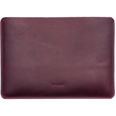 INCARNE NEW GAMMA Handmade Leather Case for MacBook Pro 14 (2021) - Bordeaux