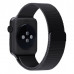 Металлический ремешок STR Milanese Loop Band for Apple Watch 42/44/45 mm (Series SE/7/6/5/4/3/2/1) - Space Black