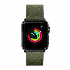 Ремешок LAUT TECHNICAL для Apple Watch 42/44/45 mm (Series SE/7/6/5/4/3/2/1) - Military Green (LAUT_AWL_TE_BK)