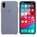 STR Silicone Case (HQ) for iPhone XR - Lavender Gray