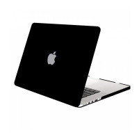 Пластиковый матовый чехол-накладка STR Matte Hard Shell Case for MacBook Pro Retina 15 (2012-2015) - Black