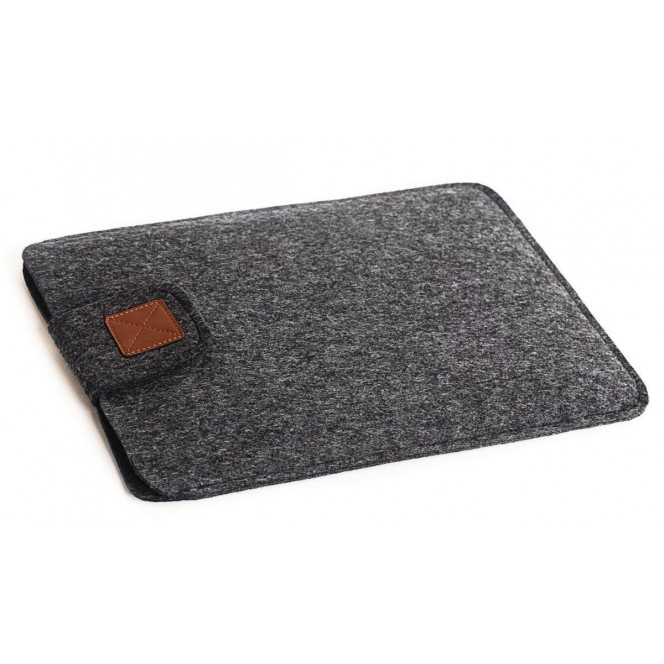 Gmakin Felt Sleeve for MacBook Pro Retina 15 (2012-2015) / Pro 15 (2016-2019) / Pro 16 (2019) / Pro 16 (2021) M1 - Black (GM56-15)