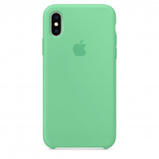 Чехол STR Silicone Case (HQ) для iPhone Xs Max - Spearmint