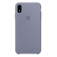 STR Silicone Case (HQ) for iPhone XR - Lavender Gray