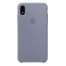 STR Silicone Case (HQ) for iPhone XR - Lavender Gray