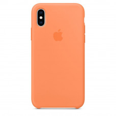 Чехол STR Silicone Case (HQ) для iPhone Xs Max - Papaya