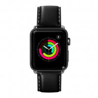 Strap LAUT OXFORD for Apple Watch 42/44/45 mm (Series SE/7/6/5/4/3/2/1) - Noir (LAUT_AWL_OX_BK)