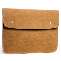 Gmakin Felt Sleeve for MacBook Air 13 (2012-2017) / Pro Retina 13 (2012-2015) / Pro 14 (2021) M1 - Light Brown (GM48)