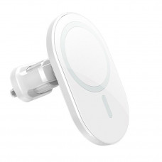 Wireless Charging Car Holder with MagSafe STR H16 (for iPhone 12 | 13 Series) - White