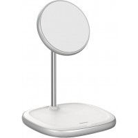 Wireless Charging with MagSafe Baseus Swan Magnetic 15W - White (WXSW-02)