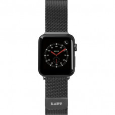 Браслет LAUT STEEL LOOP for Apple Watch 38/40/41 mm (Series SE/7/6/5/4/3/2/1) - Black (LAUT_AWS_ST_BK)