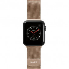 Браслет LAUT STEEL LOOP for Apple Watch 38/40/41 mm (Series SE/7/6/5/4/3/2/1) - Gold (LAUT_AWS_ST_GD)