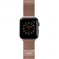 Браслет LAUT STEEL LOOP for Apple Watch 38/40/41 mm (Series SE/7/6/5/4/3/2/1) - Rose Gold (LAUT_AWS_ST_RG)