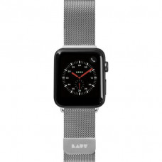 Браслет LAUT STEEL LOOP for Apple Watch 38/40/41 mm (Series SE/7/6/5/4/3/2/1) - Silver (LAUT_AWS_ST_SL)