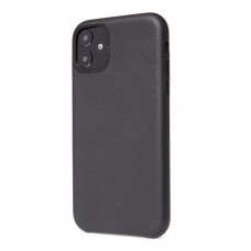 Decoded Back Cover for iPhone 11 Pro in Italian Aniline Leather, Black (D9IPOXIBC2BK)