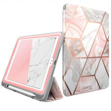 i-Blason Cosmo Series Trifold Case for iPad 10.2 (2019/2020/2021) - Marble (IBL-IP10.2-COS-M)