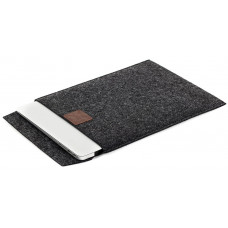 Gmakin Felt Sleeve for MacBook Pro Retina 15 (2012-2015) / Pro 15 (2016-2019) / Pro 16 (2019) / Pro 16 (2021) M1 - Dark Gray (GM17-15)