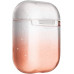 LAUT OMBRE SPARKLE Protective Case for AirPods - Peach (L_AP_OS_P)