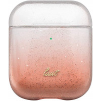 LAUT OMBRE SPARKLE Protective Case for AirPods - Peach (L_AP_OS_P)