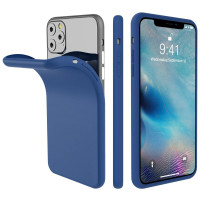 Mutural TPU Design Case for iPhone 11 Pro Max - Dark Blue