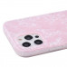 STR Confetti Jelly Case with Cord (TPU) iPhone 12/12 Pro - Pink