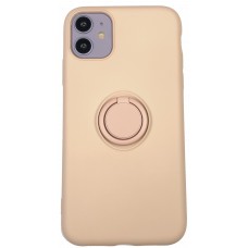 STR Ring Holder Case for IPhone 11 - Pink Sand