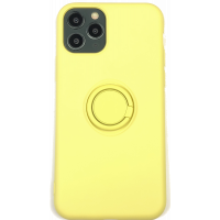 Чехол с кольцом-держателем STR Ring Holder для IPhone 11 Pro - Yellow