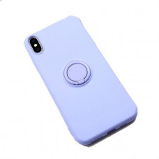 Чехол с кольцом-держателем STR Ring Holder для IPhone XR - Light Purple