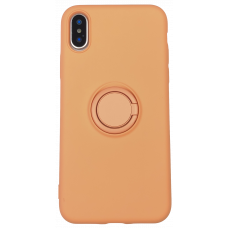 Чехол с кольцом-держателем STR Ring Holder для IPhone XS/X - Orange