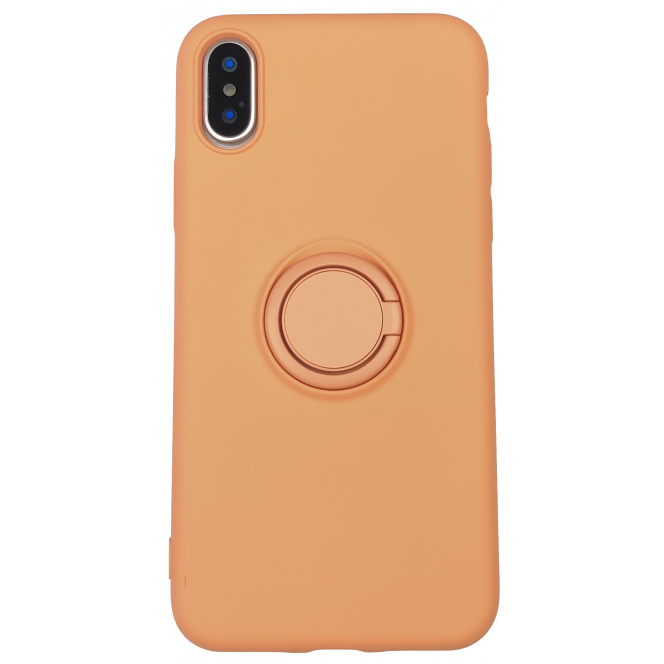 Чехол с кольцом-держателем STR Ring Holder для IPhone XS/X - Orange