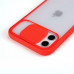 STR Clear Slide Camera Case for iPhone 11 Pro - Red