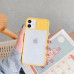 STR Clear Slide Camera Case for iPhone 12/12 Pro - Yellow