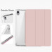 Силиконовый чехол-книжка с держателем для стилуса STR Air Protection Case for iPad Air 4 10.9 (2020) - Pink