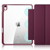 Противоударный чехол-книжка трансформер STR Jiguang Detached Case for iPad Pro 12.9 (2018 | 2020) - Dark Red