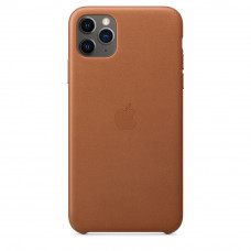 Чехол STR Leather Case for iPhone 11 Pro Max - Saddle Brown