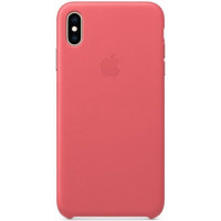 STR Leather Case for iPhone X/Xs - Peony Pink