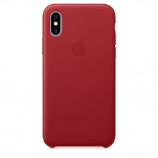 Чехол STR Leather Case for iPhone X/Xs - Red