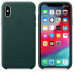 STR Leather Case for iPhone Xs Max - Forest Green