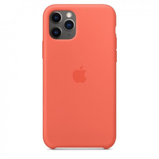 Чехол STR Silicone Case (OEM) for iPhone 11 Pro Max - Clementine (Orange)