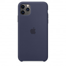 Чехол STR Silicone Case (OEM) for iPhone 11 Pro Max - Midnight Blue