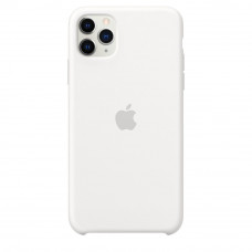 STR Silicone Case (OEM) for iPhone 11 Pro Max - White