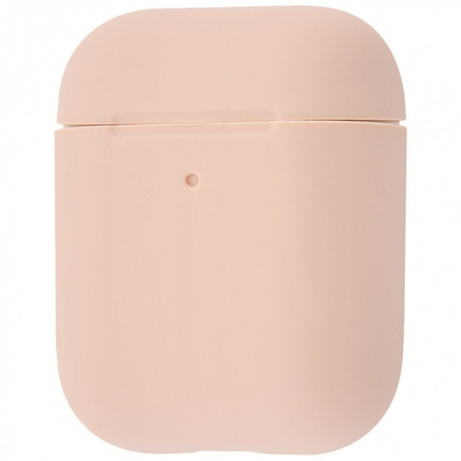 Чехол STR Silicone Case Slim for AirPods 1/2 (pink sand)