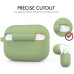 Чехол STR Silicone Case with Carabiner for Apple AirPods Pro - Green