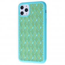 Чехол STR Silicone Weaving Case iPhone 11 (blue)