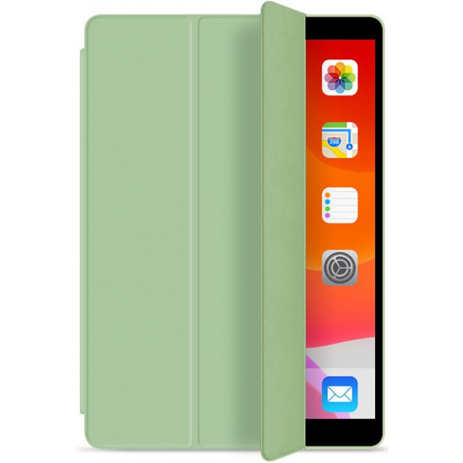 Силиконовый чехол-книжка STR Soft Case для iPad 10.2 (2019/2020/2021) - Light Green