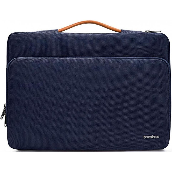 Shockproof Tomtoc Laptop Briefcase for MacBook Pro 13 (2016-2020) / Air 13 (2018-2020) - Blue Black (A14-B02D)