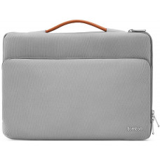 Противоударный чехол-сумка Tomtoc Laptop Briefcase for MacBook Pro 13 (2016-2020) / Air 13 (2018-2020) - Silver Gray (A14-B02G)