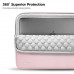 Tomtoc 360° Zip Shockproof Sleeve for MacBook Pro 13 (2016-2020) / Air 13 (2018-2020) - Baby Pink (A13-C02C)