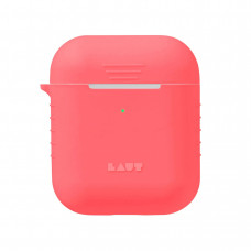 Case LAUT POD Neon for AirPods 1/2 - Electric Coral (L_AP_PN_R)